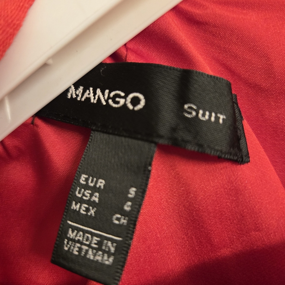 Mango Suit collection - red dress